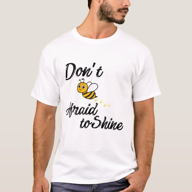 Bienenerwerb positiv - Niedliches Motivierend Bien T-Shirt (Vorderseite)