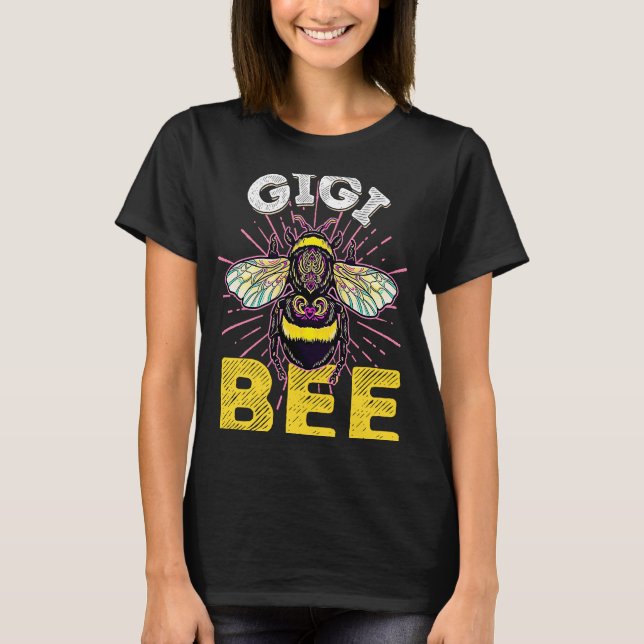 Bienenfamilie Gigi, die Niedliche Gigi der Biene T-Shirt (Vorderseite)