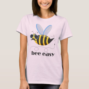 Bienenfigur mit Schnurrbart-Sonnenbrille Bee Easy T-Shirt