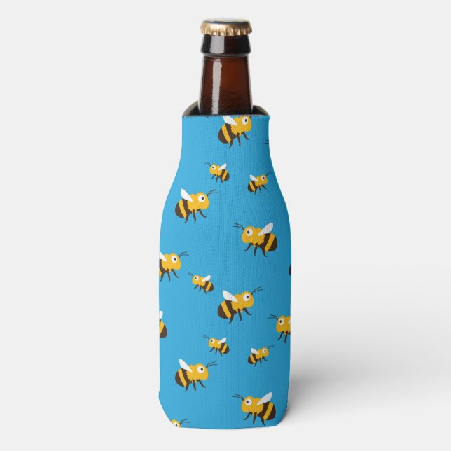 Bienenflasche Cooler Flaschenkühler (Flaschenvorderseite)