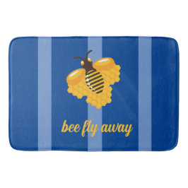 Bienenflug Badematte