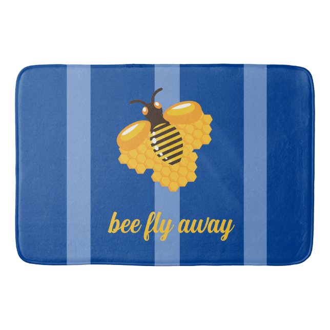 Bienenflug Badematte (Vorderseite)