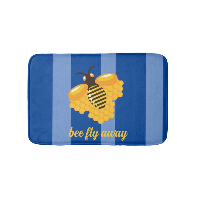 Bienenflug Badematte (Vorderseite)
