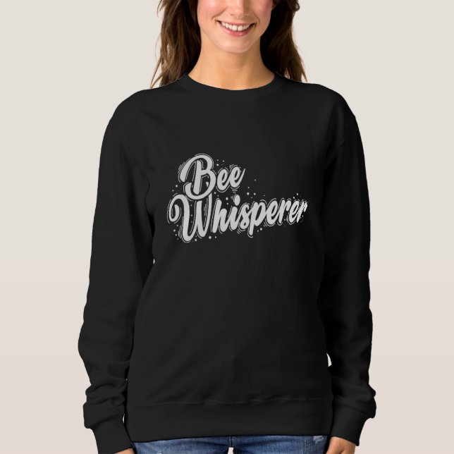 Bienenflüsterer Imker Bienen Sweatshirt (Vorderseite)