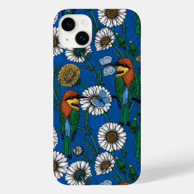 Bienenfresser auf blau Case-Mate iPhone 14 plus hülle (Rückseite)