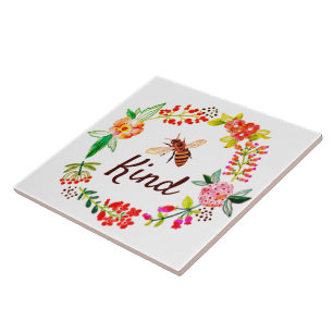 Bienenfreundliche Blumen   Fliese