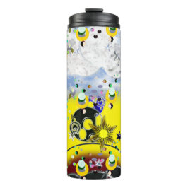 Bienengelber Star Thermosbecher