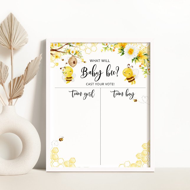 Bienengeschlecht enthüllt Kartografie von Jungen o Poster (Von Creator hochgeladen)