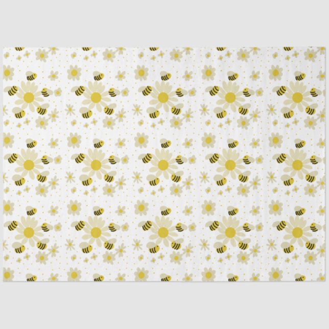 Bienengewebe Seidenpapier (Vorderseite)