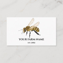 Bienenhalter Apiarist Beer Honigbienen Honeycomb S Visitenkarte