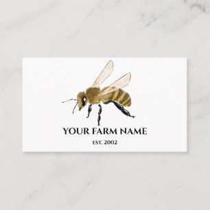 Bienenhalter Apiarist Beer Honigbienen Honeycomb S Visitenkarte