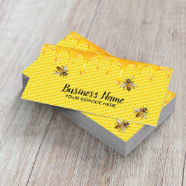 Bienenhalter Bienenfrisch Honey Apiary Visitenkarte