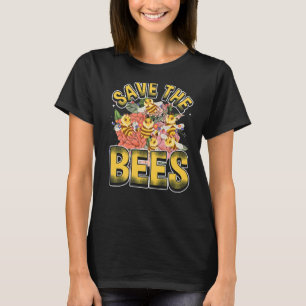 Bienenhalter niedliches Honigbienenkostüm gerettet T-Shirt
