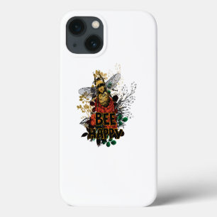 Bienenhappy Colorful Biene und Blume Case-Mate iPhone Hülle