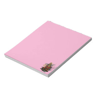 Bienenhappy Colorful Biene und Blume Notizblock