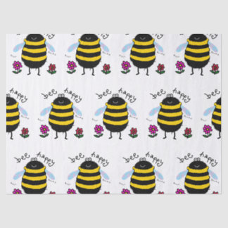 Bienenhappy Niedlich Bee Tissue Paper Seidenpapier
