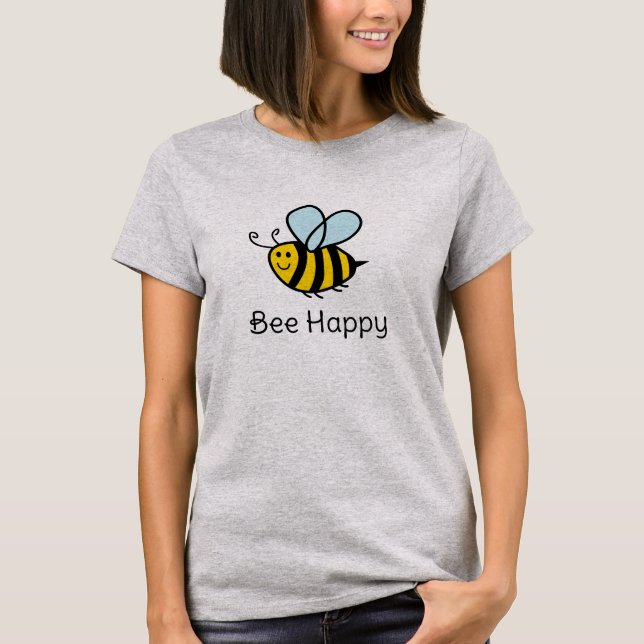 Bienenhunger niedlich zum Shirt für Imker (Vorderseite)