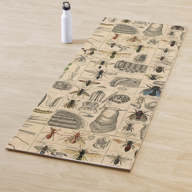 Bieneninsekt-Bug-Wasp-Bienen Yogamatte (Beispiel)