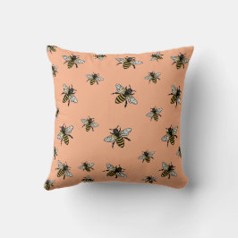 Bieneninvasion Kissen