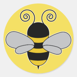 Bienenkäfer Honey Bee Runder Aufkleber