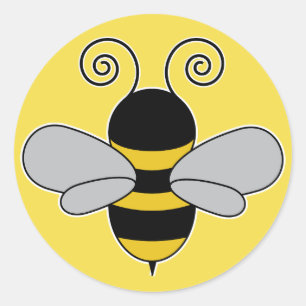 Bienenkäfer Honey Bee Runder Aufkleber