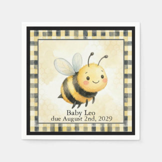 Bienenkäfer-Junge-Baby-Party Serviette