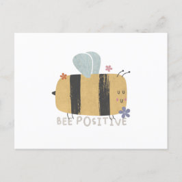 Bienenkarte - Niedliche Bienenpuppe Postkarte