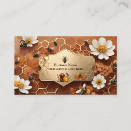 Bienenkarte Visitenkarte