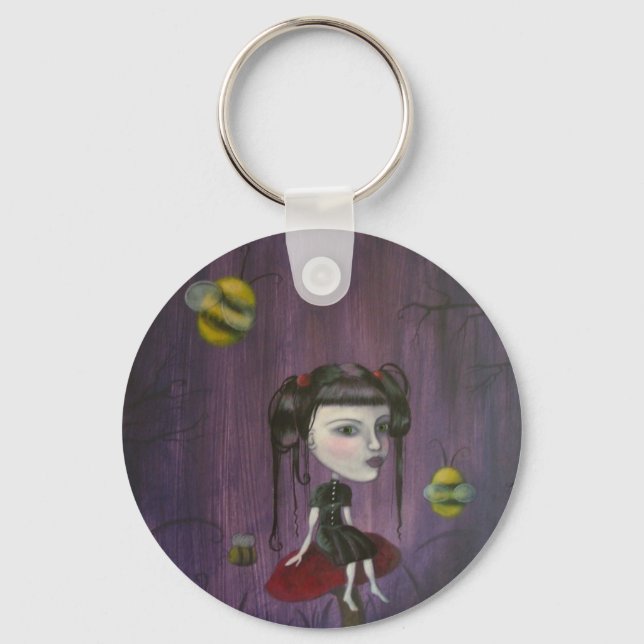 Bienenkette Schlüsselanhänger (Vorderseite)
