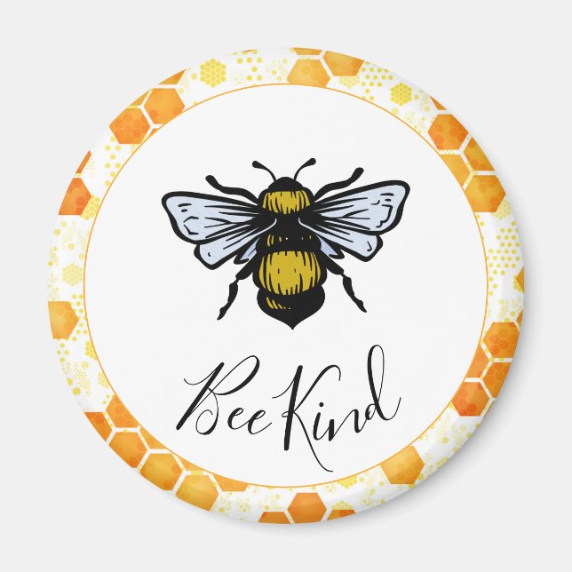 Bienenkind-Bienenangebot Magnet (Vorne)