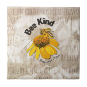 Bienenkind - Harmonische Natur  Fliese