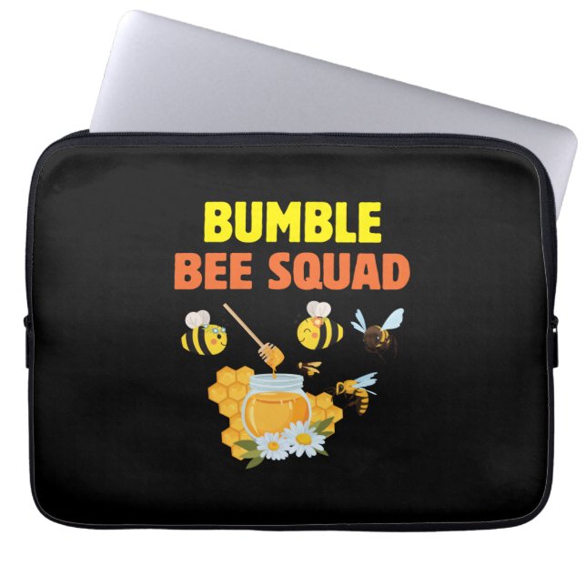 Bienenkirche Art Humble Squad 2 Laptopschutzhülle (Vorderseite)