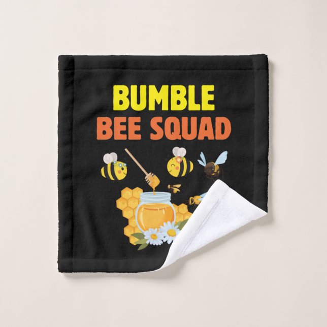 Bienenkirche Art Humble Squad 2 Waschlappen (Waschlappen)
