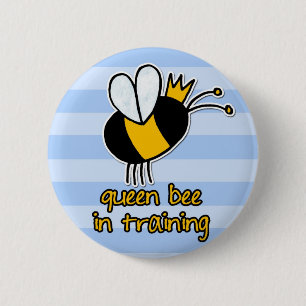Bienenkönigin im Training Button
