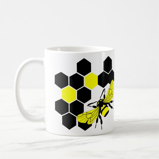 Bienenkönigin Kaffeetasse (Links)