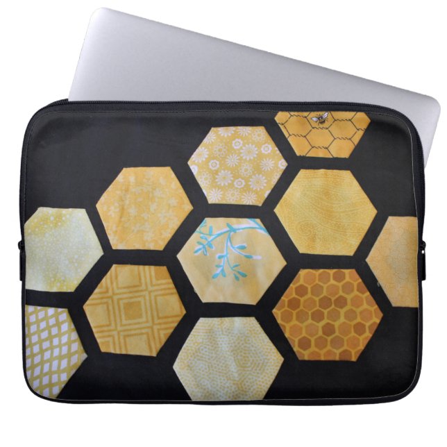Bienenkönigin-Laptop-Tasche Laptopschutzhülle (Vorderseite)