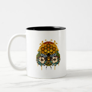 Bienenkönigin Zweifarbige Tasse
