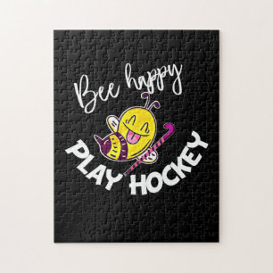 Bienenkopfgeschenk   Bee Happy Play Hockey