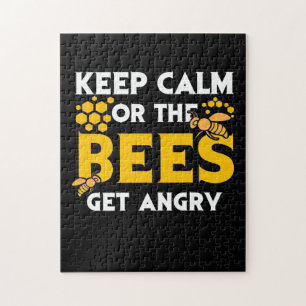 Bienenkopfgeschenk   Behalt ruhig oder die Bienen 