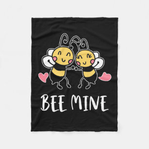 Bienenkopfgeschenk Bienenstock Fleecedecke