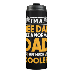 Bienenkopfgeschenk   Ich bin ein Vater der Biene Thermosbecher