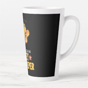 Bienenkopfgeschenk Ich bin süß als Honigbienenha Milchtasse