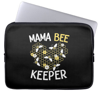 Bienenkopfgeschenk | Mama Bee Keeper Laptopschutzhülle