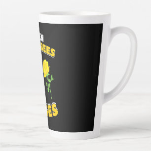 Bienenkopfgeschenk Selbst belegte Bienen Milchtasse