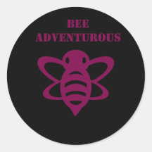 Bienenkopfsticker