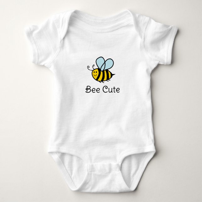 Bienenkörper für Neugeborene Niedlich Baby Strampler (Vorderseite)
