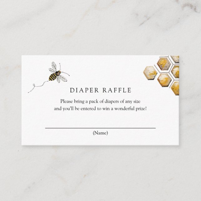 Bienenkraftkarte Begleitkarte (Vorderseite)