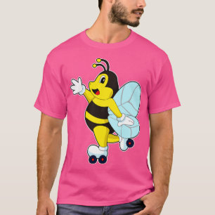 Bienenkraftwerk-Skate Inline-Skaten T-Shirt