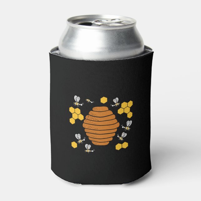 Bienenkraub Dosenkühler (Kanne Vorderseite)