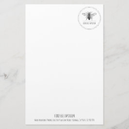 Bienenkreislauf-Logo Briefpapier